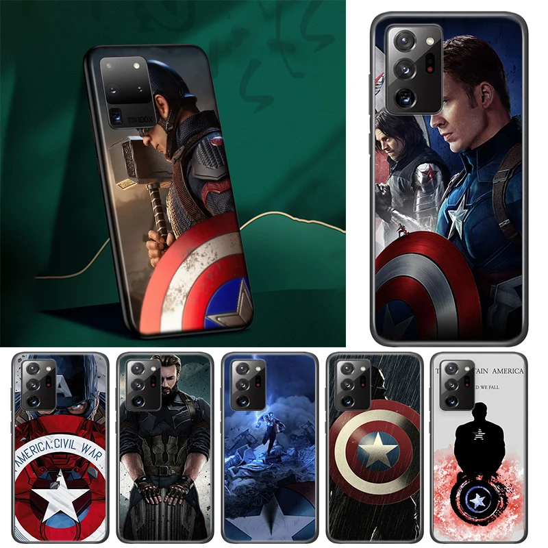 

Marvel Captain America For Samsung A51 A91 A81 A71 A41 A31 A72 A52 A02 S A32 A12 A42 A21 S A11 A01 A03 Core UW Phone Case