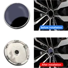 4 шт., колпачки на ступицы колеса для Ford Focus 2 3 1 Fiesta MK1 MK2 MK3 MK7 Fusion Ranger