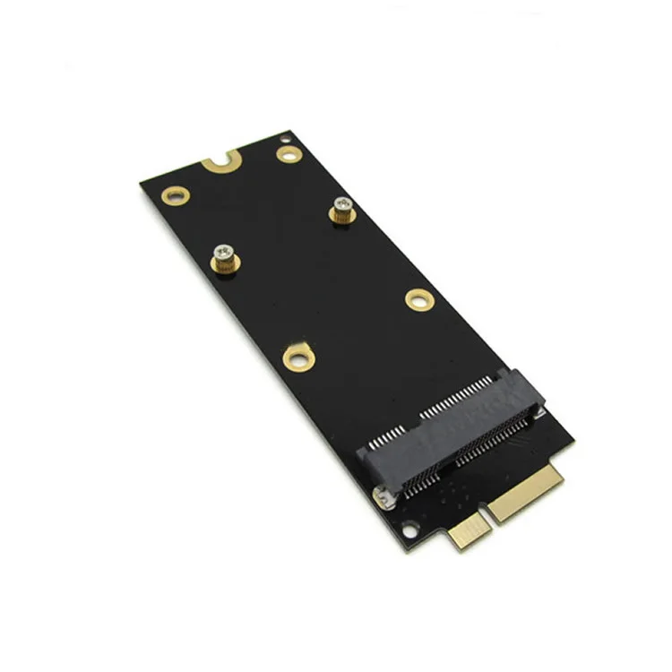 5 шт./лот mSATA мини-SATA SSD 7 + 17 pin конвертерная плата адаптера для 2012 MacBook A1398 A1425 MC975 MC976