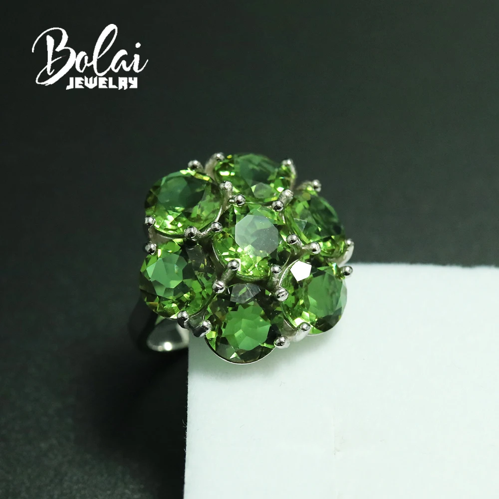 14ct кольцо из зултанита с большим цветком, ювелирные изделия из серебра 925 пробы для женщин, вечерние ювелирные изделия bolai
