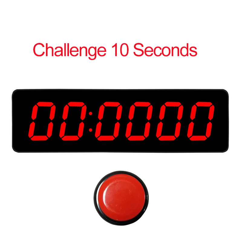 

Challenge 10 Seconds 6 Gears 23 Gears Adjustable Timer Adjustable ProbabilitySimple and Silent
