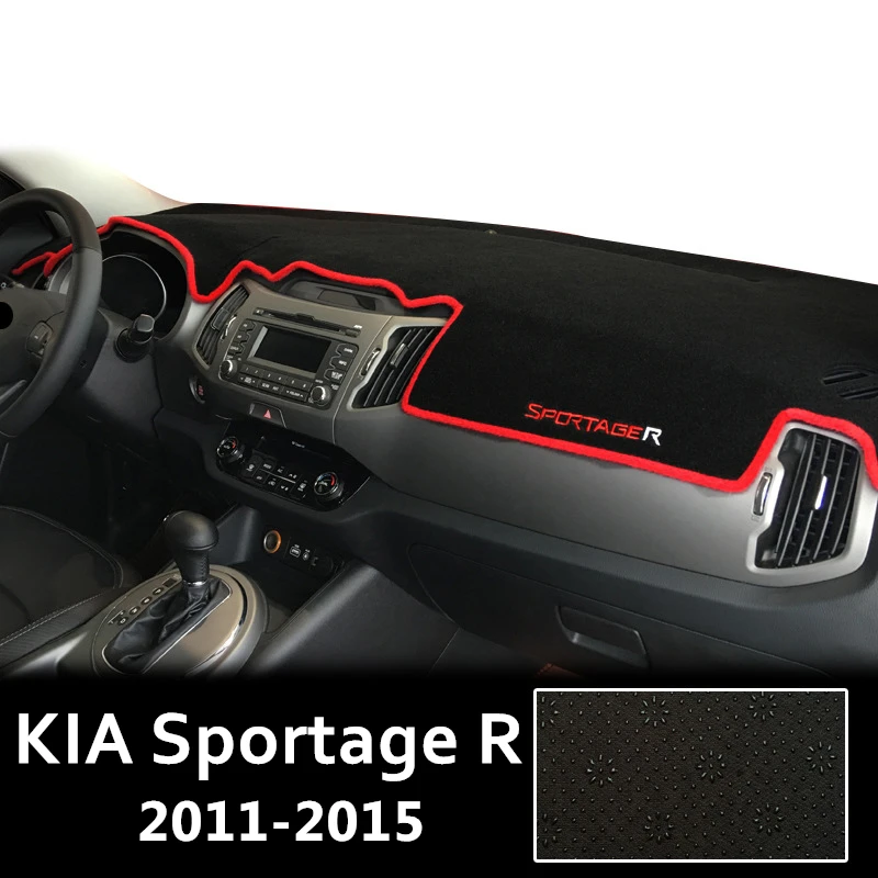 Чехлы на приборную панель автомобиля коврик для KIA Sportage R 2011 2012 2013 2014 2015 LHD защитная