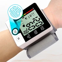 english voice broadcast smart cuff wrist sphygmomanometer professional blood presure meter monitor heart rate pulse tonometer bp