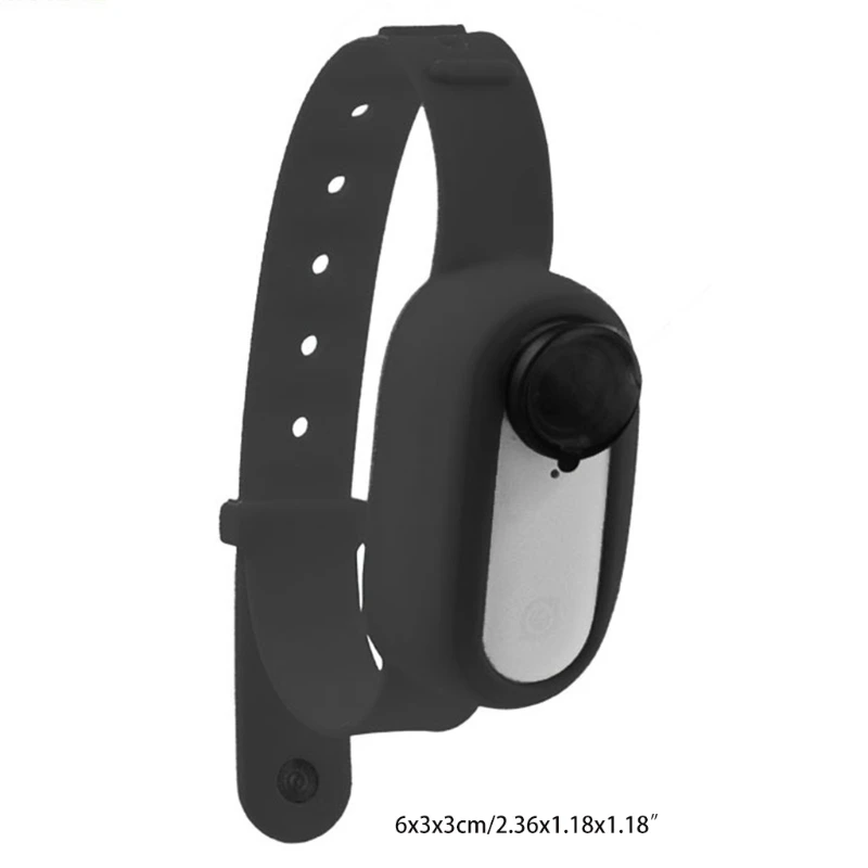 

67JA Camera Accessories Bicycle Strap Multifunctional Silicone Wristband Compatible with 360 GO2 Sports Camera