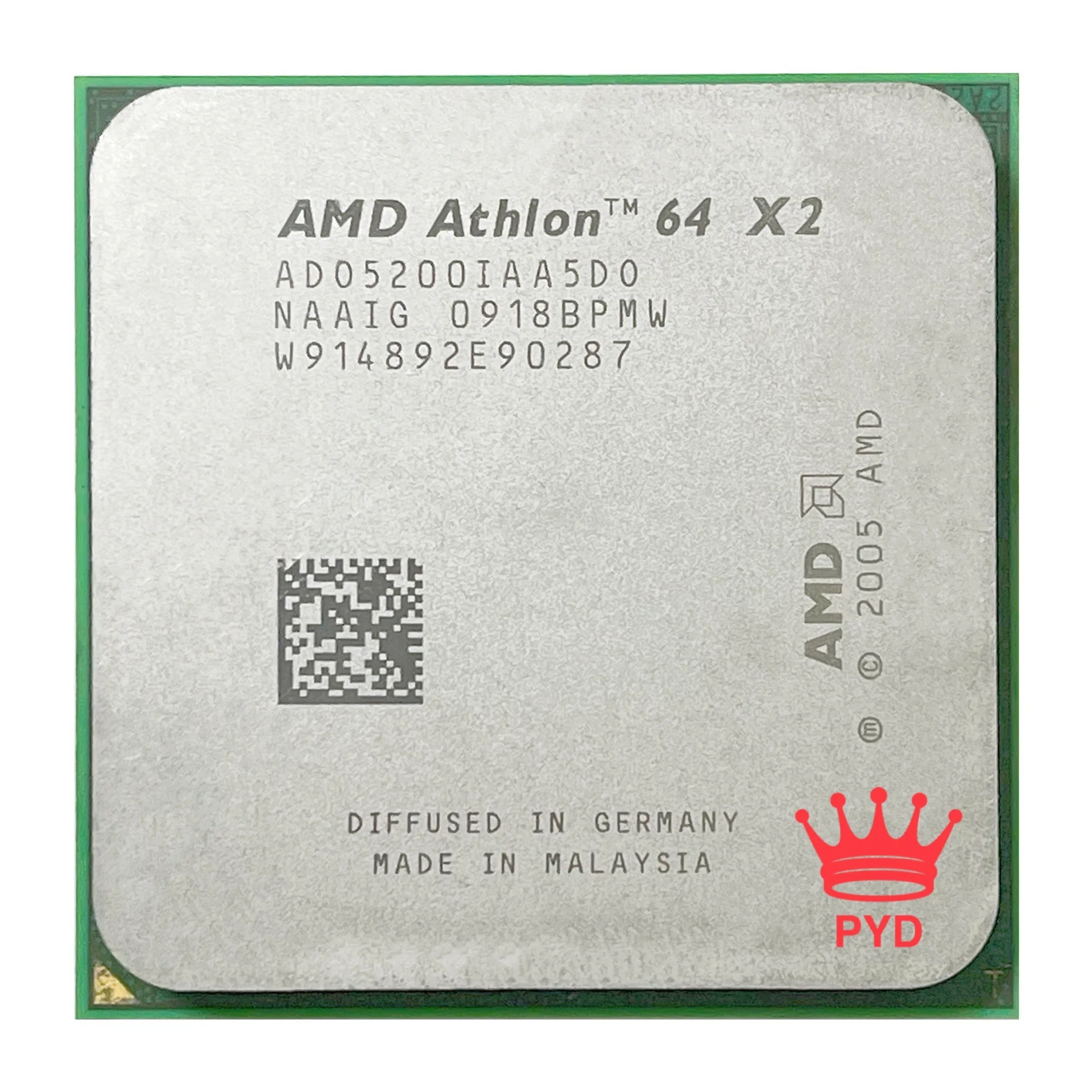Двухъядерный процессор AMD X2 5200 Athlon 64 + 2 7 ГГц для разъема AM2 | Компьютеры и офис