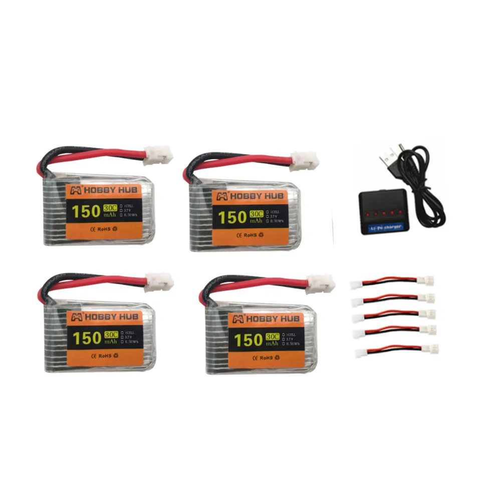 H36 3 7 V 150mAh литий полимерный Батарея для Eachine E010 E011 E012 E013 Furibee F36 запасные части