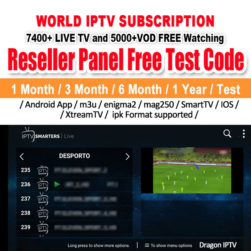 Чешский IP tv подписка Европа Франция Испания Италия Португалия IP tv Abonnement 7400+ прямые каналы для Android BOX m3u mag Smart tv