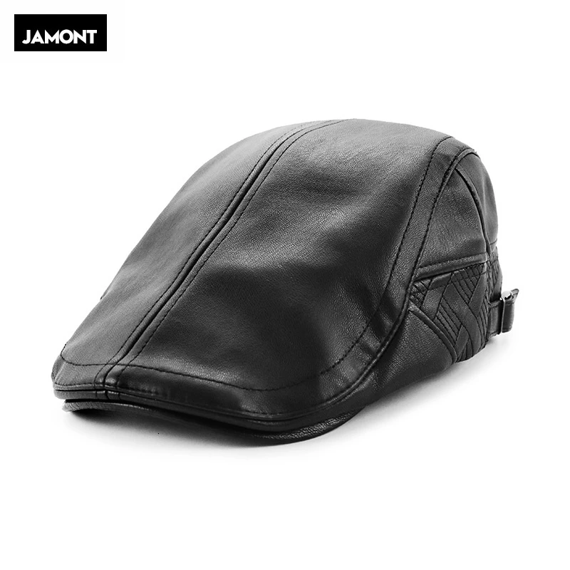 Новый осенне-зимний берет шапки унисекс мужские головные уборы из искусственной