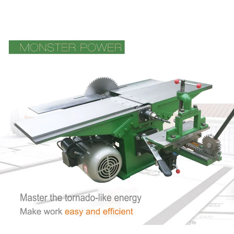 Настольный многофункциональный деревообрабатывающий станок Электрический