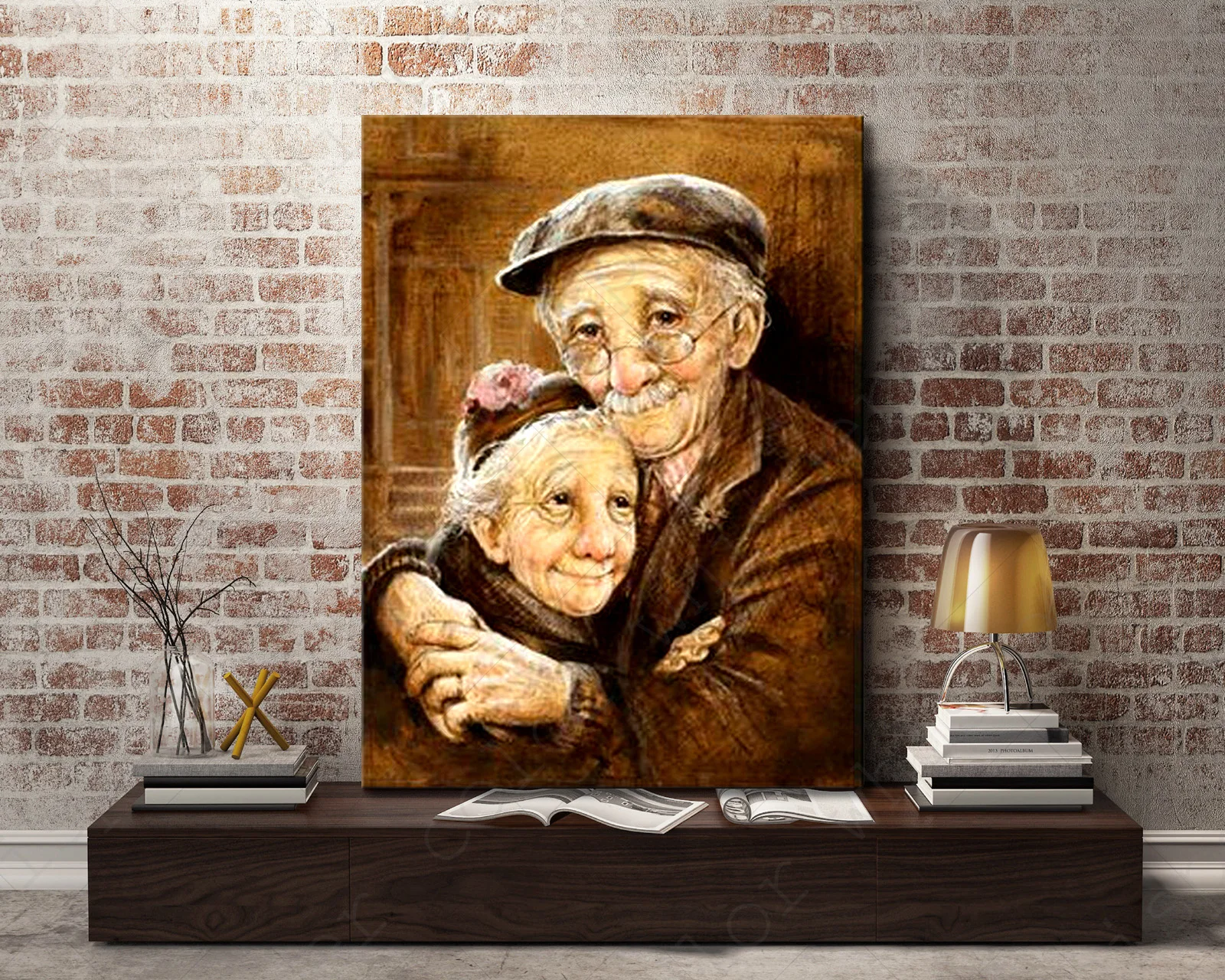 Daimond картина полностью квадратная дрель 5D DIY Алмазная &quotласковая старая пара&quot