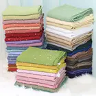 Новые простые шифоновые шали-хиджаб из пузырчатой ткани с бриллиантами, однотонные толстые шали на голову, мусульманская шапочка-шарф, 175*70 см