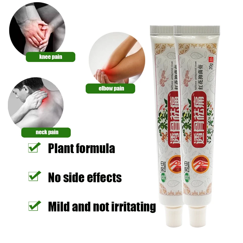 

ZB Pain Cream Arthritis Joint Ache Back Pain Relieve Sticker Herbs Medical Plaster Health Care Safflower Antibacterial Ointment