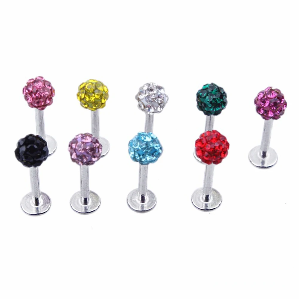 16 г кубический хрустальный шар миниатюрное кольцо для Козелка спираль серьги