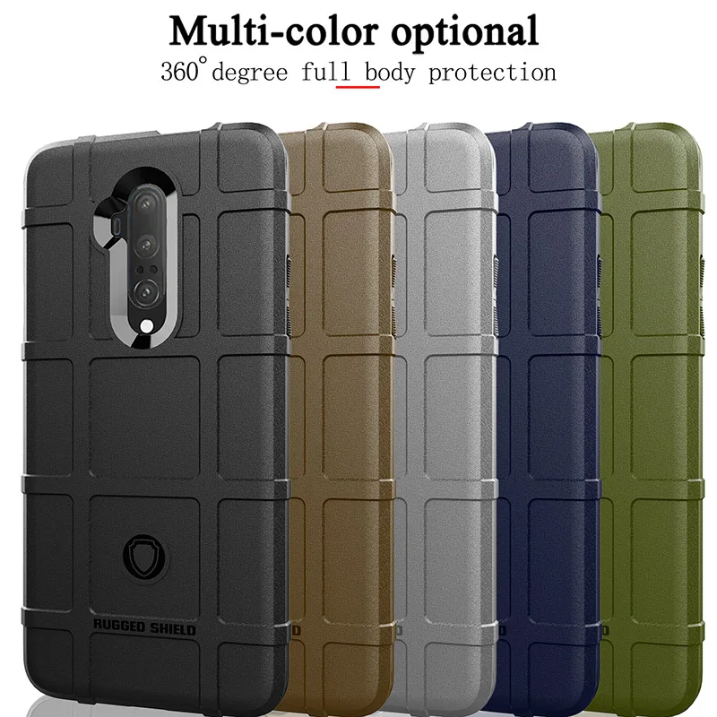 Shockproof For oneplus 7t Pro Case Armor Anti-shock Soft Bumper phone Cover case one plus 7 pro |