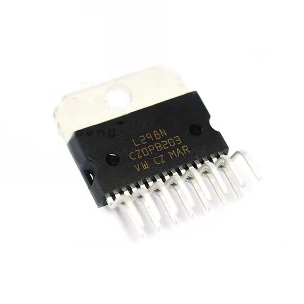 

2pcs/lot L298N ZIP-15 L298 IC Stepper motor driver chip/drive bridge - internal switch