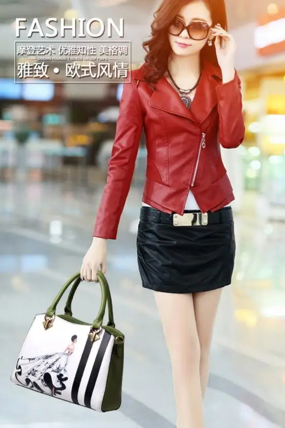 Новая женская Повседневная сумка Европейская и американская через плечо yinhua
