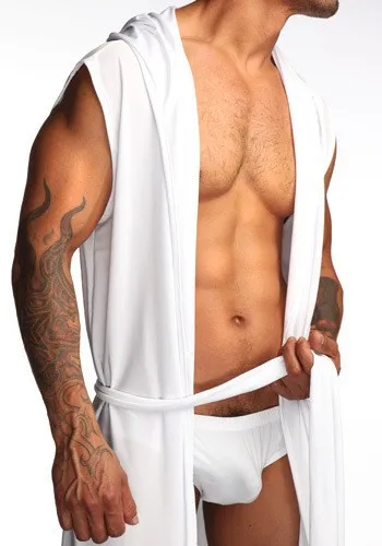 Бесплатная доставка мужской сексуальный халат черный японский Халат мужские