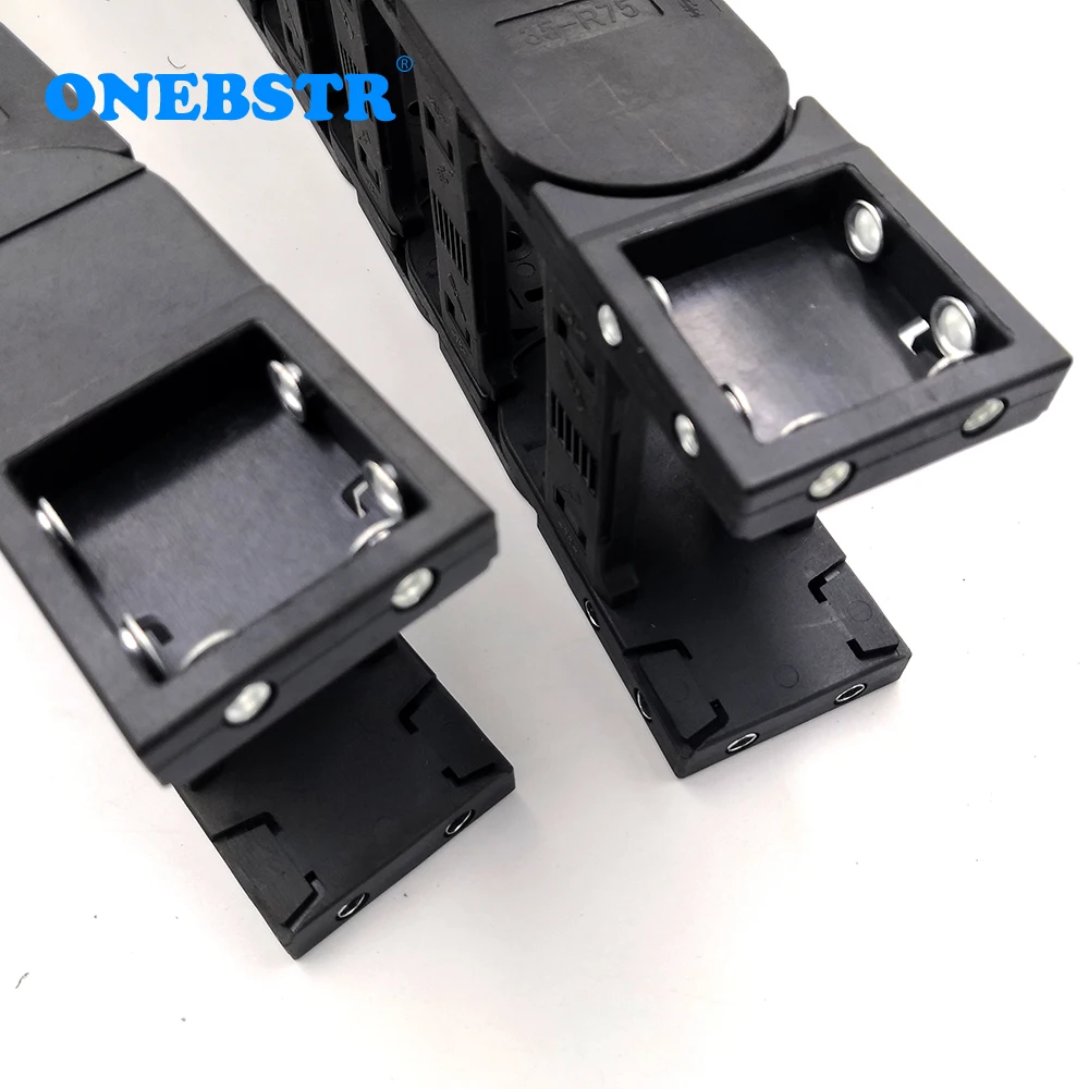 1 Meter 35x60mm Bridge Type Cable Chain Wire Carrier Drag Plastic Towline For CNC Engraving Machine Transmission Large Equipment |