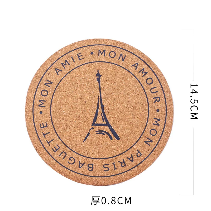 Северная Европа оригинальность железная башня венок-Корона пробковый коврик для