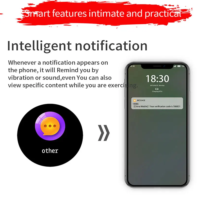 

2021T5 Smart Watch IP68 Waterproof Fitness Sports Watch Heart Rate Tracker Sleep Blood Pressure Monitoring for Android iOS