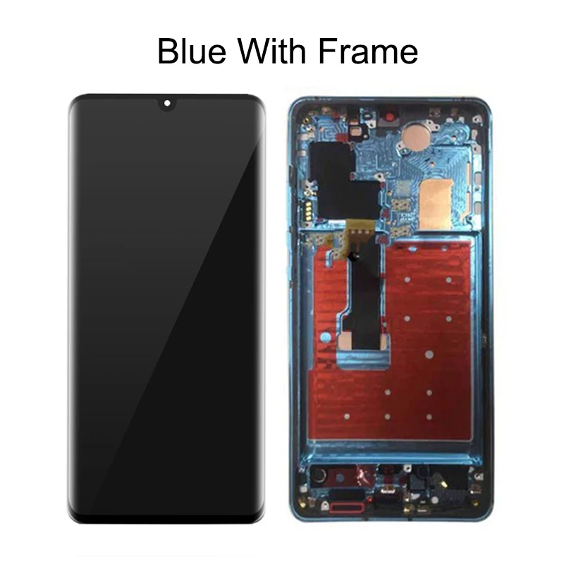 Witrigs для huawei P30 Pro ЖК дисплей сенсорный экран с дигитайзером сборка рамка