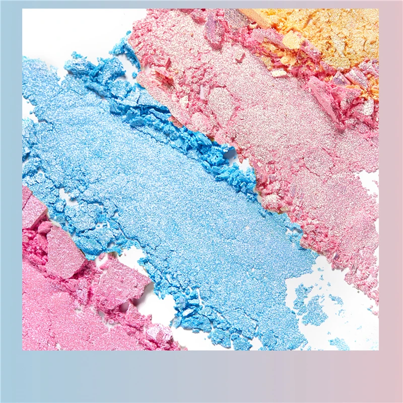 

Multi-colors Mirror Nail Glitter Powder Nail Solid Pigment Palette Aurora Powder Nail Art Decoration Metallic Dust For Manicure