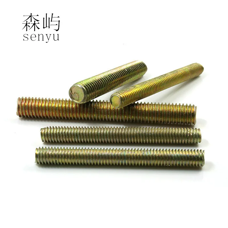 LUCHANG Бесплатная доставка M6 длинный оцинкованный метрический болт полный