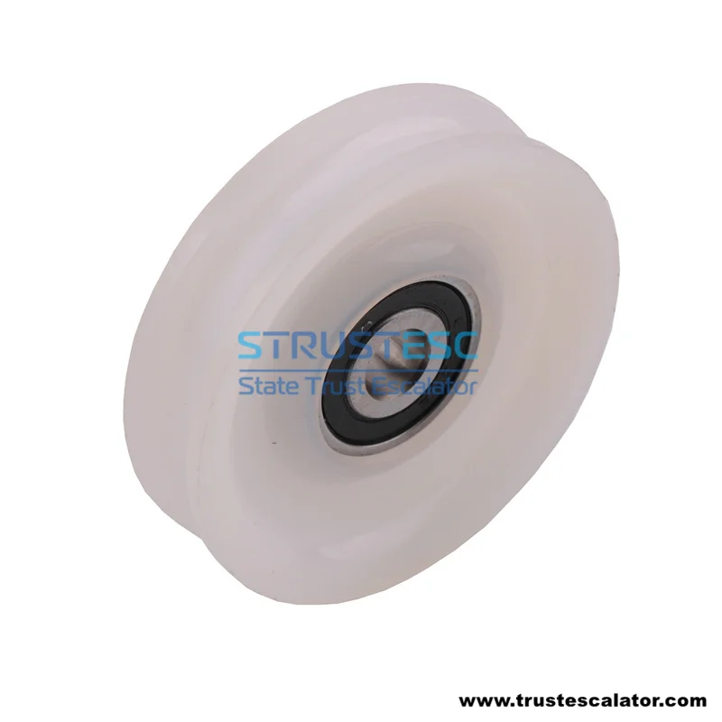 Подшипник OD70mm W17mm 6200RS 70*17*6200 ролик для подъема двери плоский/круглый паз 70x17x6200 Thyssen