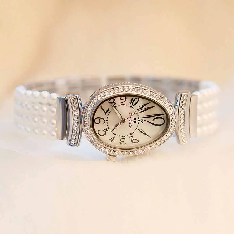 Relogio feminino Топ бренд женские часы Роскошные элегантные нарядные часы женские жемчужные наручные часы zegarek meski