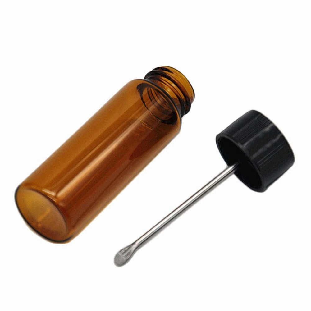 68 мм Стекло бутылки табак Snorter бутылка таблетки коробка чехол Sniffer нюхательный с