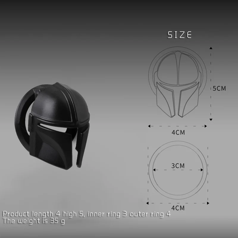 Защитная крышка для запуска мандалориана с одним нажатием декоративное кольцо