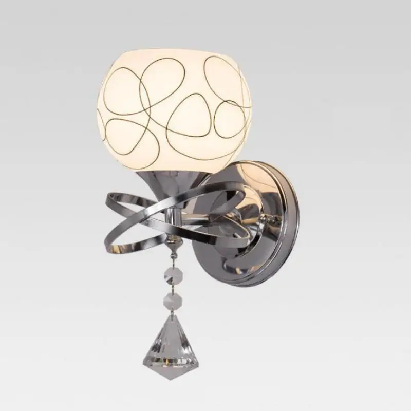 Современная простая светодиодная настенная лампа прикроватный светильник для