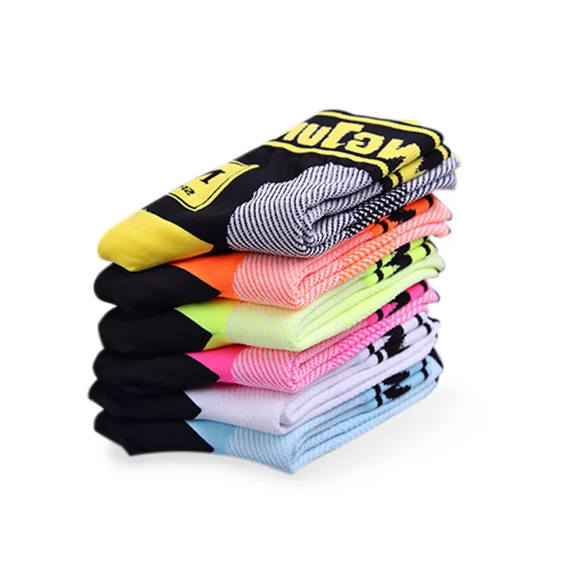 Профессиональные велосипедные носки для мужчин и женщин Мужские дышащие