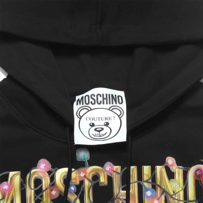 

Moschino lantern bear Sweatshirt female hooded tide loose casual hoodie couple Korean-Style Loose Long-Sleeved Ins Top