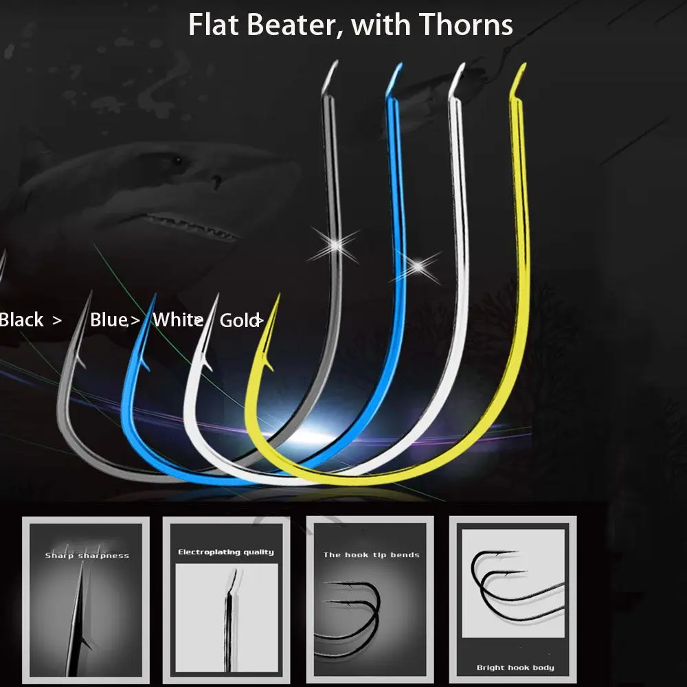 

Durable High Carbon Steel Fish Hook Single Circle Fly Fishing Hook Barbed Carp Hooks Sea Tackle Accessories Fish Hook Hook Tool