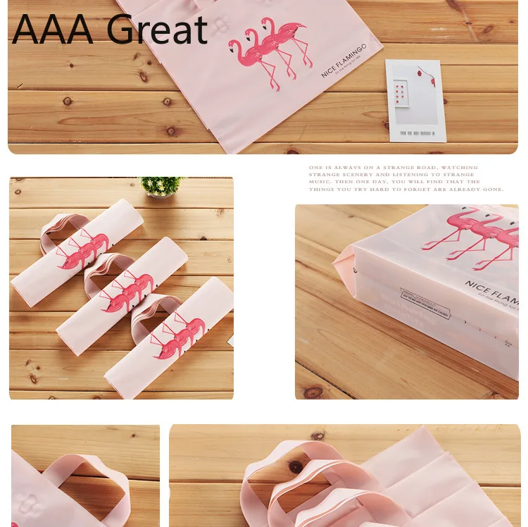 Пластиковые пакеты для покупок в супермаркете с ручкой 50 шт./лот | Дом и сад