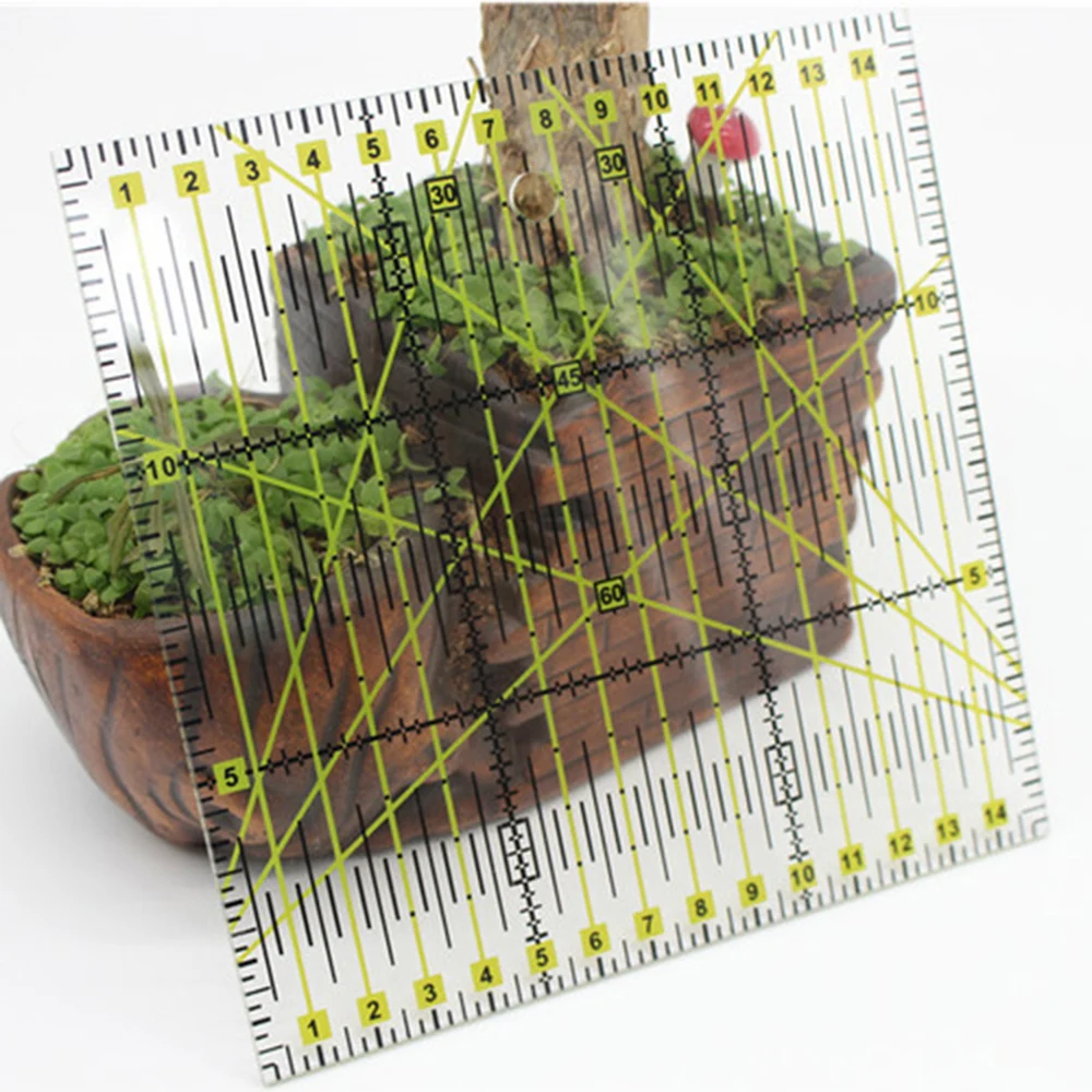 

5x15cm High-grade Multi-Function Acrylic Drawing Ruler Sewing Measuring Patchwork Yardstick Rulers School Office Supplies