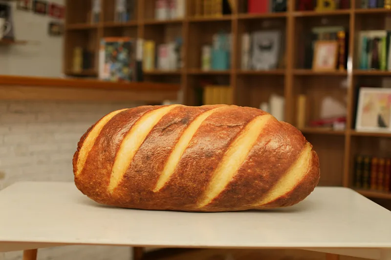 Имитация сладкого сахарного хлеба плюшевая подушка Кофе Хлеб еда игрушка для