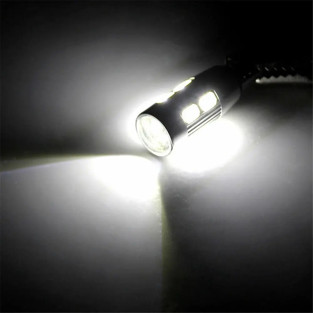 T10 белый 5630 Светодиодный 194 W5W 10 SMD Canbus без ошибок автомобиля боковой Клин лампочка