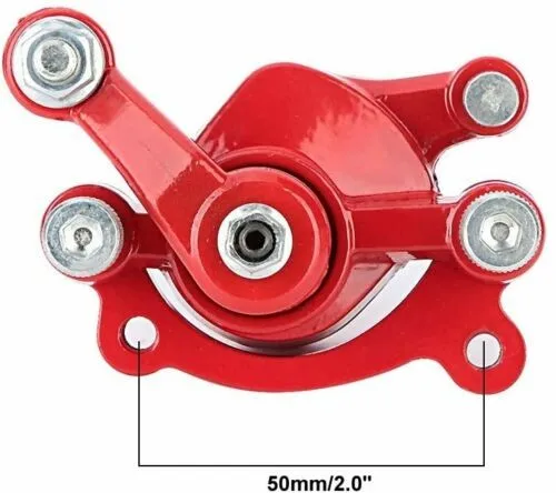 Bicycle Right Rear Disc Pull Arm Brake Caliper With 1 Pair Brake Pads For Motovox Mbx10 11 Mini Bike For 47cc 49cc Pocket Bikes rear right brake caliper for toyota avensis saloon estate zr adt27 47830 05030