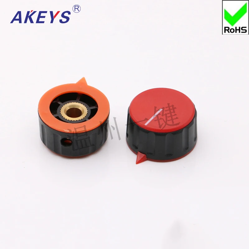 10 pcs KN28-16-Y-T-6 potentiometer Rubber Plastic color knob welding Machine Current adjustment hat | Обустройство дома