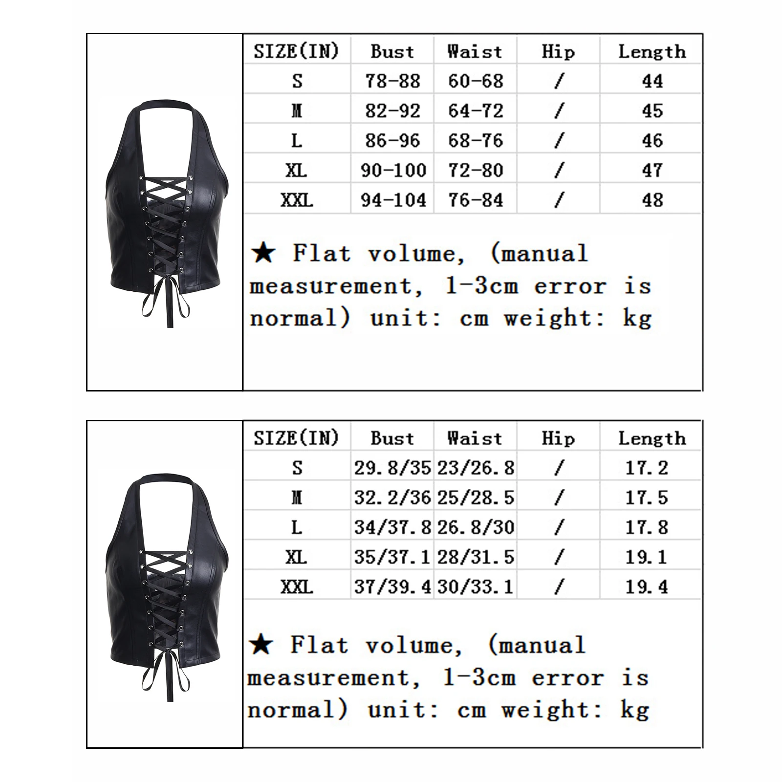 

2021 Women PU Leather Sexy Crop Top Y2k Streetwear Clothing Black White Halter Backless Lace Up Bandage Tank Tops