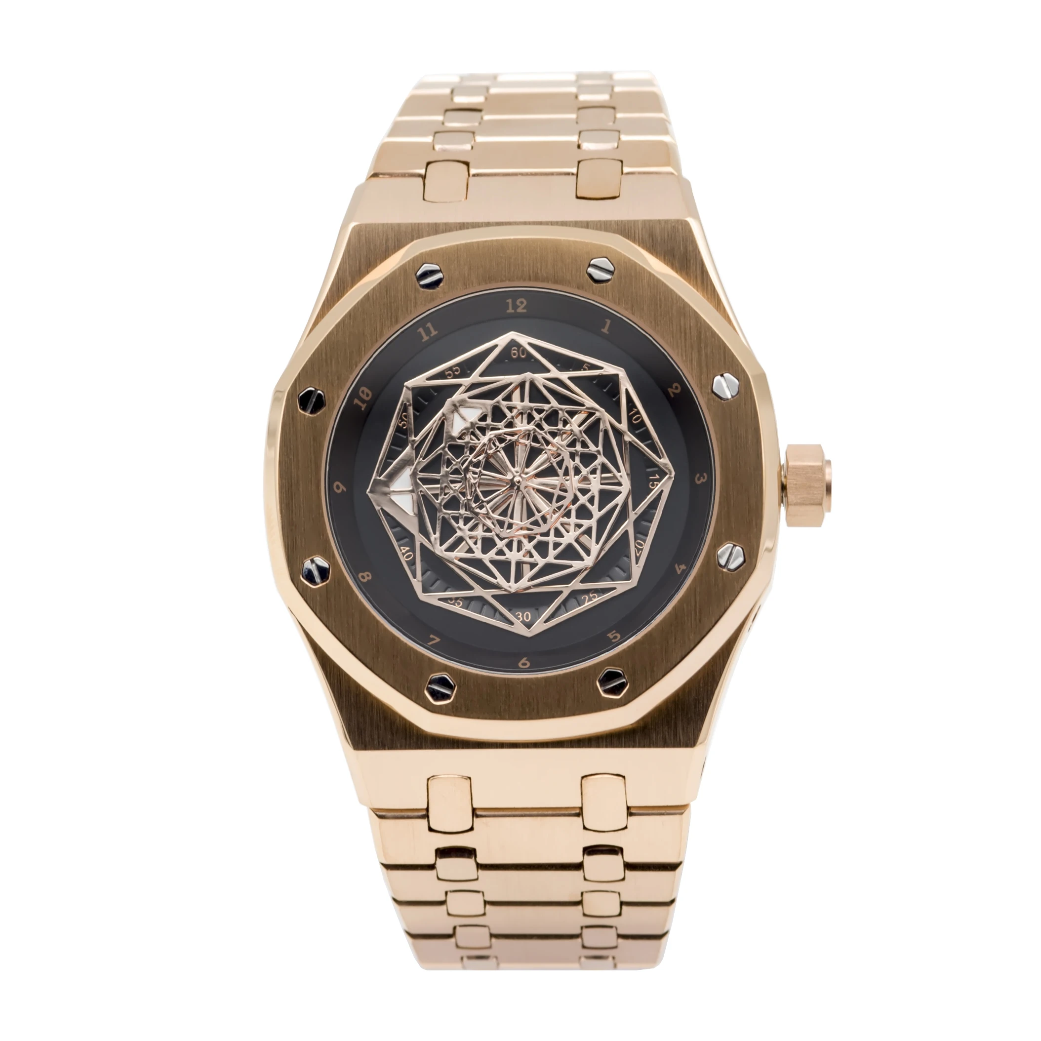 Часы наручные Didun Мужские кварцевые брендовые Роскошные деловые