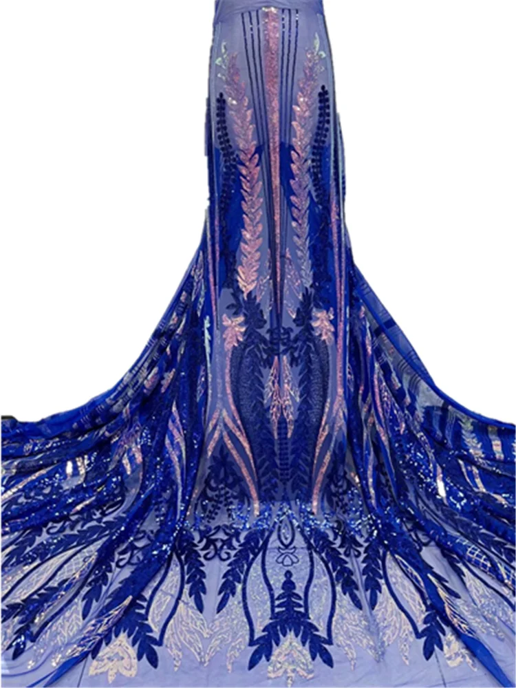 Африканская кружевная ткань 2021 Высококачественная французская сетчатая с