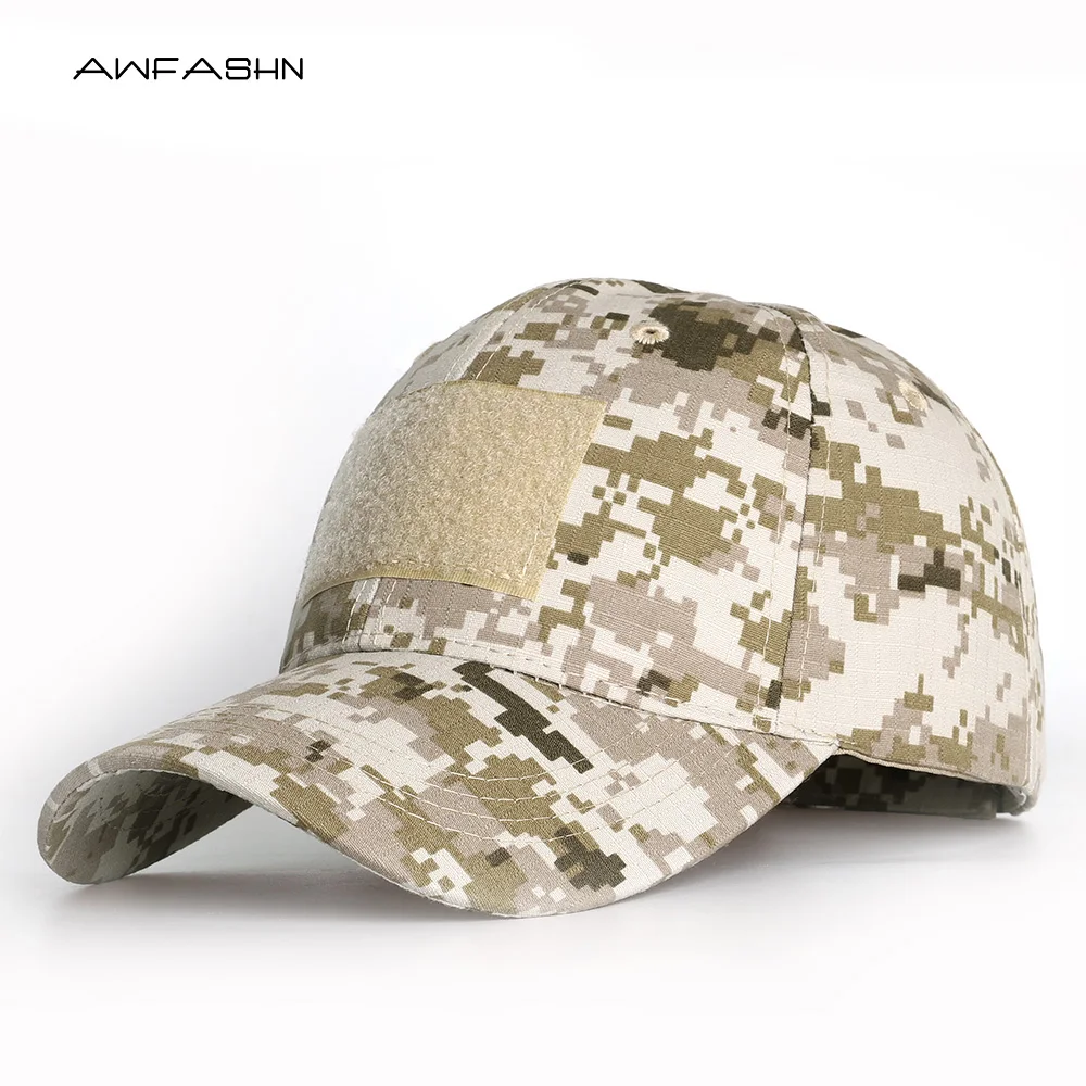 Бейсболка Мужская камуфляжная регулируемая в стиле милитари для занятий спортом