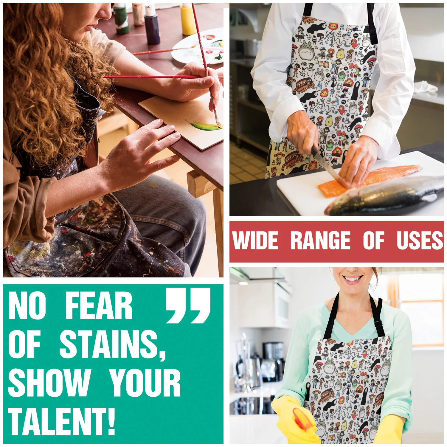 Регулируемый Фартук для готовки кухни ресторана бара шеф-повара | Дом и сад