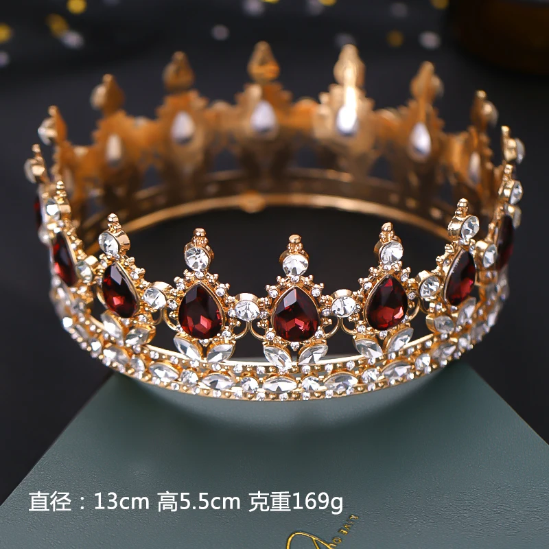 

AINAMEISI Princess Crystal Tiaras and Crowns Headband Kid Girls Love Bridal Prom Crown Wedding Party Accessiories Hair Jewelry