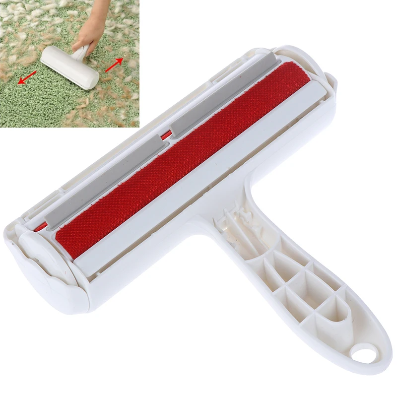 

Self-cleaning Pet hair remover Handheld Tool 2-Way Roller Dog Cat Fur Removing