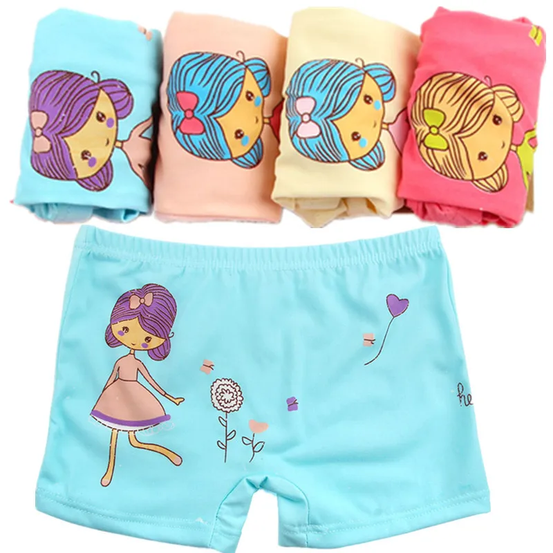 Трусики для девочек хлопковые с милым бантиком разные цвета 1 шт. 5 цветов От 6 до 12