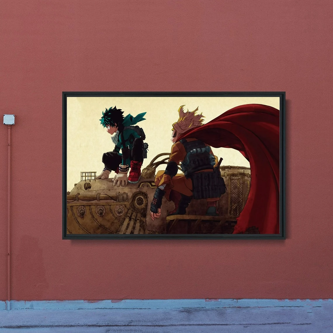 

Boku No Hero Academia Anime Poster Japanese Cartoon Tv Series Canvas Poster Print Art Decoration Home Wall Painting (No Frame)
